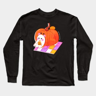 Knitting ghost Long Sleeve T-Shirt